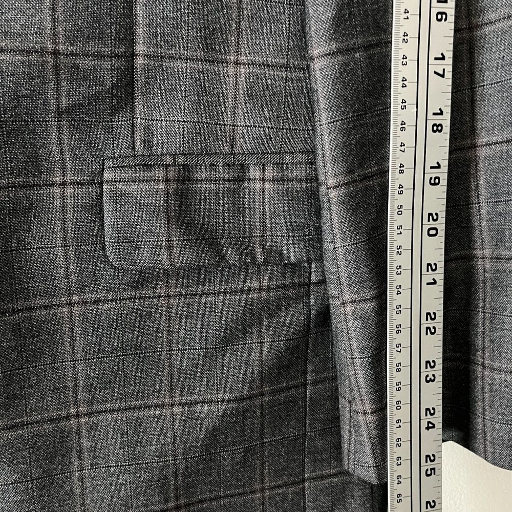 Jos. A. Bank Charcoal Checkered Sport Coat - Picture 10 of 12
